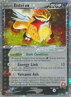 Kaart Rocket's Entei ex