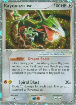 Kaart Rayquaza ex