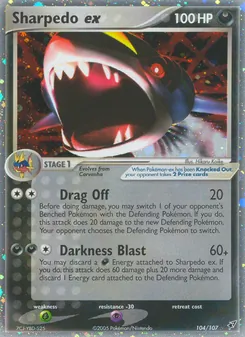 Kaart Sharpedo ex