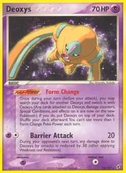 Kaart Deoxys