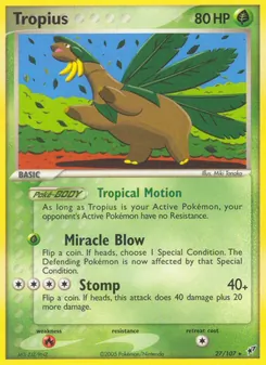 Kaart Tropius