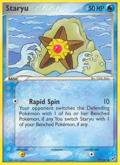 Kaart Staryu