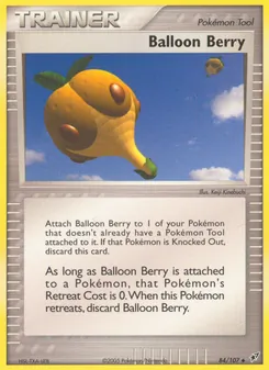 Kaart Balloon Berry