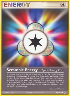 Kaart Scramble Energy