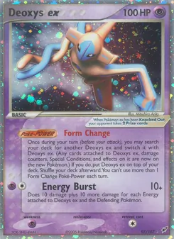 Kaart Deoxys ex
