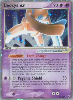 Kaart Deoxys ex