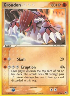 Kaart Groudon