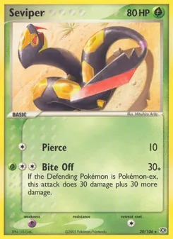 Kaart Seviper