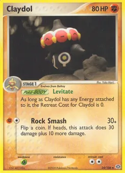 Kaart Claydol