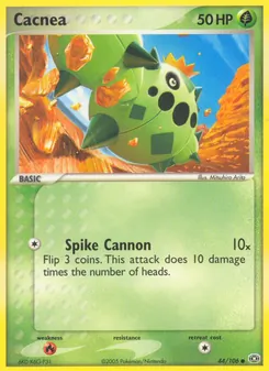Kaart Cacnea