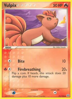 Kaart Vulpix