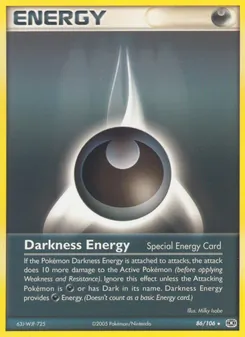 Kaart Darkness Energy