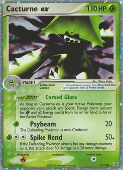 Kaart Cacturne ex