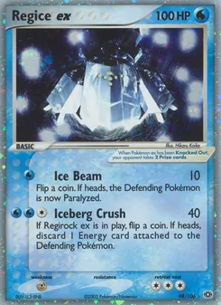 Kaart Regice ex