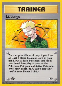 Kaart Lt. Surge