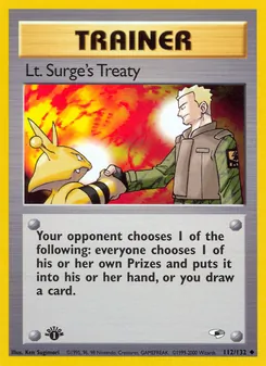 Kaart Lt. Surge's Treaty