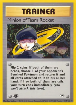 Kaart Minion of Team Rocket
