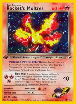 Kaart Rocket's Moltres