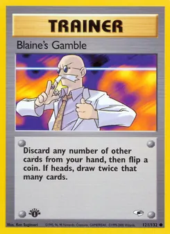 Kaart Blaine's Gamble