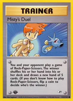 Kaart Misty's Duel