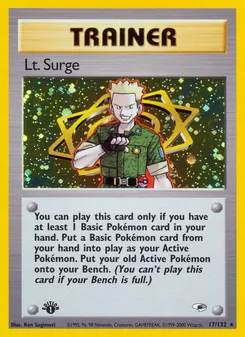 Kaart Lt. Surge