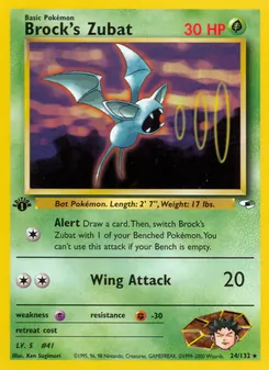Kaart Brock's Zubat