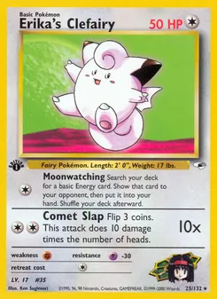 Kaart Erika's Clefairy