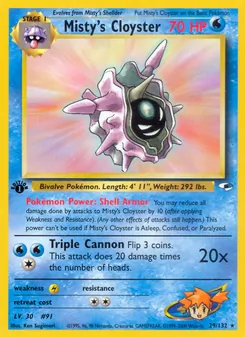 Kaart Misty's Cloyster