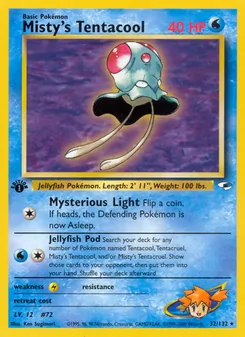 Kaart Misty's Tentacool
