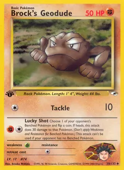 Kaart Brock's Geodude