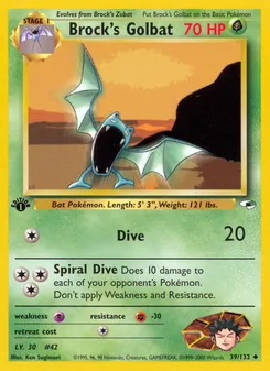 Kaart Brock's Golbat
