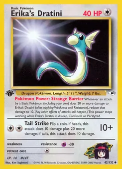Kaart Erika's Dratini