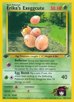 Kaart Erika's Exeggcute