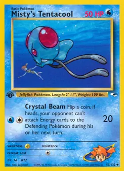 Kaart Misty's Tentacool