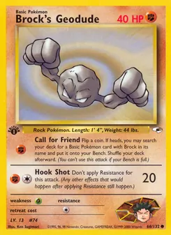 Kaart Brock's Geodude