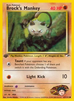 Kaart Brock's Mankey