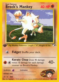 Kaart Brock's Mankey