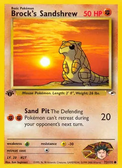 Kaart Brock's Sandshrew