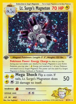 Kaart Lt. Surge's Magneton