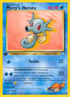Kaart Misty's Horsea