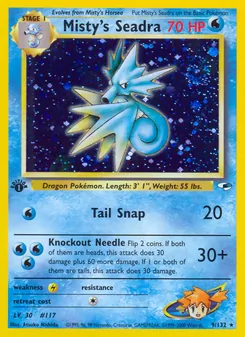 Kaart Misty's Seadra