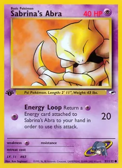 Kaart Sabrina's Abra