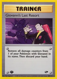 Kaart Giovanni's Last Resort