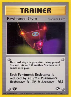 Kaart Resistance Gym