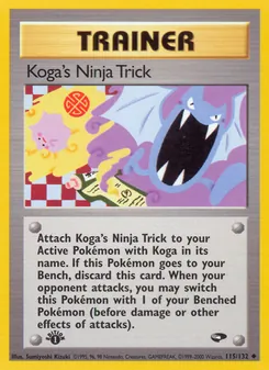 Kaart Koga's Ninja Trick