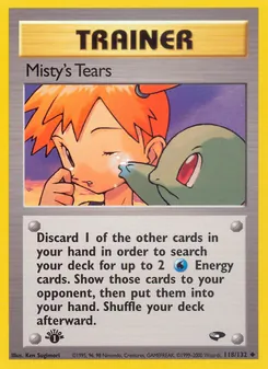 Kaart Misty's Tears