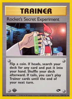 Kaart Rocket's Secret Experiment