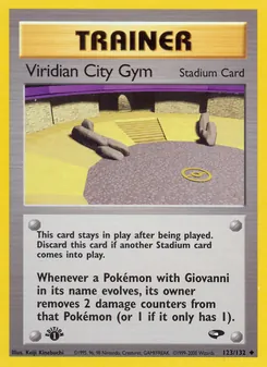 Kaart Viridian City Gym