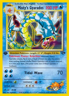 Kaart Misty's Gyarados