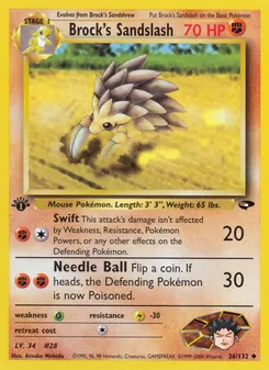 Kaart Brock's Sandslash